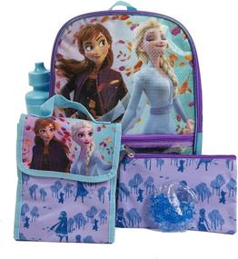 img 4 attached to Disney Frozen Backpack Girls Pencil