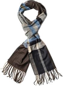 img 3 attached to ❄️ Stay Warm and Stylish with Veronz Classic Cashmere Winter Scarf: Must-Have Women's Accessory