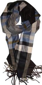 img 2 attached to ❄️ Stay Warm and Stylish with Veronz Classic Cashmere Winter Scarf: Must-Have Women's Accessory