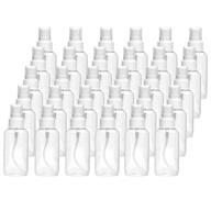 bottles refillable reusable plastic essential perfumes logo
