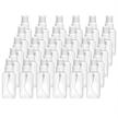 bottles refillable reusable plastic essential perfumes logo