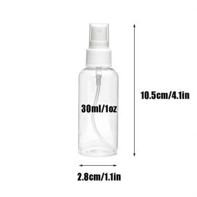 img 3 attached to Bottles Refillable Reusable Plastic Essential Perfumes