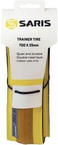 img 2 attached to Saris Trainer Tire Yellow 700X25