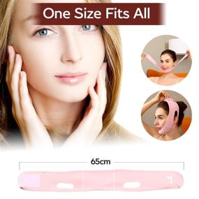 img 2 attached to 👱 ParaFaciem V Line Mask: Reusable Face Slimming Strap for Double Chin Reduction and V Shaped Face Lift – Chin Up Mask Facelift Belt (1PC)