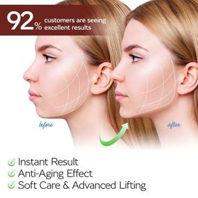 img 3 attached to 👱 ParaFaciem V Line Mask: Reusable Face Slimming Strap for Double Chin Reduction and V Shaped Face Lift – Chin Up Mask Facelift Belt (1PC)