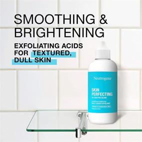 img 1 attached to 🌺 Neutrogena Skin Perfecting Daily Liquid Facial Exfoliant (9% AHA/PHA Blend) - For Normal & Combination Skin, Smoothing & Brightening Leave-On Exfoliator - Oil & Fragrance-Free - 4 fl. oz