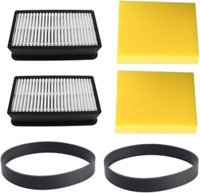 img 4 attached to 🧹 Bissell Vacuum Belt and Filter Replacement Kit, Compatible with Bissell Belt Style 7, 9, 10, 12, 14, 16 - Bissell Part # 1008