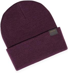 img 1 attached to 🏻 Cozy and Stylish: MERIWOOL Kids Ribbed Merino Beanie - Perfect Boys' Winter Accessory