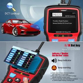 img 2 attached to 🔧 Enhanced VIDENT iEasy310 OBD2 Scanner - Professional OBDII Code Reader and Engine Fault Scan Tool