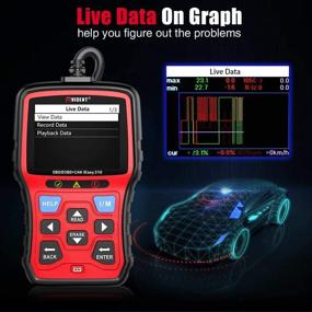 img 1 attached to 🔧 Enhanced VIDENT iEasy310 OBD2 Scanner - Professional OBDII Code Reader and Engine Fault Scan Tool