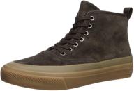 coffee-colored mariners sneaker for men: seavees offers classic style logo