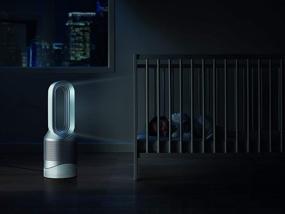 img 1 attached to 🌬️ Dyson HP01 Pure Hot + Cool Air Purifier Heater and Fan - White/Silver (Renewed): The Ultimate 4-in-1 Solution for Year-Round Comfort