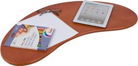 img 3 attached to 📚 Portable Curved Shape Lap Desk by Trademark Innovations