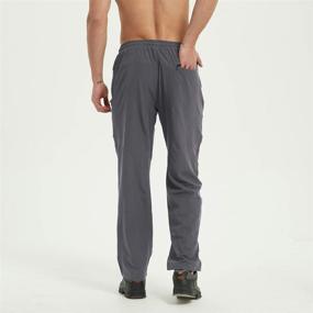 img 2 attached to 👖 Rapoo Men's Athletic Hiking Pants: Lightweight, Waterproof & Zipper Pockets