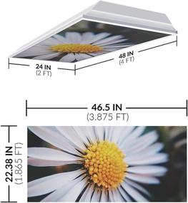 img 3 attached to 🌼 Enhance Ambiance with Flower Flexible Fluorescent Light Cover