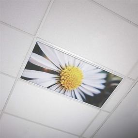 img 4 attached to 🌼 Enhance Ambiance with Flower Flexible Fluorescent Light Cover