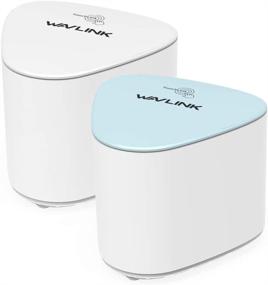 img 4 attached to 📡 WAVLINK AC2100 Dual-Band Mesh Wi-Fi System - Whole Home WiFi Router Extender for 3000-4000 sq. ft. Coverage - White, WN552 2-Pack