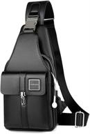 👜 leathario leather shoulder crossbody multi-functional bag logo