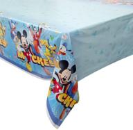 disney mickey roadster rectangular plastic logo