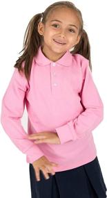 img 2 attached to Leveret Toddler Girls Sleeve Cotton Boys' Clothing: Stylish Tops, Tees, and Shirts for Kids