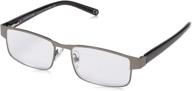 👓 foster grant leo square reading glasses for men logo