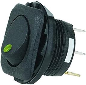 img 1 attached to 💚 Hella H61923001 Single Pole LED Green Rocker Switch