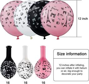 img 3 attached to 🎈 48-Piece Paris theme party decorations: Eiffel Tower latex balloons for a romantic Day in Paris celebration – ideal for Valentine's Day!