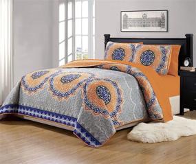 img 2 attached to Collection California Bedspread Coastal Elegant