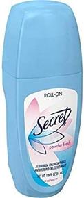 img 1 attached to 🌸 Secret Original Roll-On Antiperspirant Deodorant 1.8 oz (2-Pack)