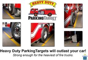 img 3 attached to 🅿️ Parking Target HD24: Heavy-Duty Parking Aid for Car and Garage Wall Protection - Convenient Installation – Peel n Stick - Requires Only 1 per Vehicle – Engineered to Outlast your Vehicle - Ideal as a Thoughtful Gift