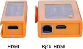 img 2 attached to 🔌 Efficient 2-in-1 HDMI Cable and Network Cable Tester by Optimal Shop: Test RJ45 Cat5 Cat6 HDMI Wires