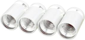 img 2 attached to TOMALL Silver Bullet Shell Valve Stem Caps For Automotive Off-Road Truck Bike