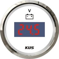 kus dn52mm digital voltmeter voltage interior accessories logo