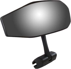 img 3 attached to CIPA 01609 Black Vision 180 Degree Marine Mirror: The Ultimate Watercraft Mirror with Deluxe Cast Aluminum Cup Mounting Bracket