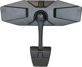 img 2 attached to CIPA 01609 Black Vision 180 Degree Marine Mirror: The Ultimate Watercraft Mirror with Deluxe Cast Aluminum Cup Mounting Bracket