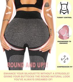 💪 Seamless Butt Lift Leggings for Women - Ultra Soft High…