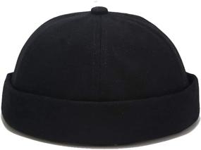 img 4 attached to 🧢 Zegoo Unisex Cotton Docker Hat