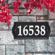 🏡 reflective address numbers sign - whitehall nite bright ashland (14340) логотип