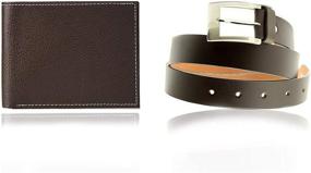 img 4 attached to Genuine Leather Dress Belts Buckle Men's Accessories for Belts