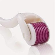 enhance your skin with the 0.25 mm derma roller for effective face and skin care - includes bonus storage case! logo