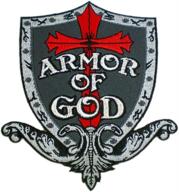 🛡️ enhanced 4.5 inch patch - armor of god logo