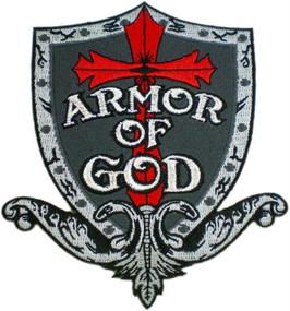 img 1 attached to 🛡️ Enhanced 4.5 Inch Patch - Armor of God