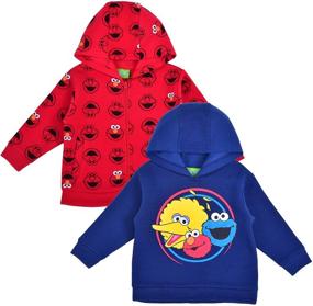 img 4 attached to Sesame Street 2 Piece Hoodie Sweatshirt