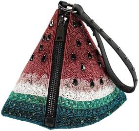 img 2 attached to 🍉 Mary Frances 'One In A Melon' Multi Wristlet Handbag