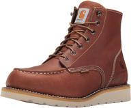 👞 carhartt cmw6175 waterproof wedge men's shoes - 6 inch logo