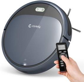 img 4 attached to 🧹 Coredy Robot Vacuum Cleaner: 1400Pa Super-Strong Suction for Hardwood Floors & Medium-Pile Carpets