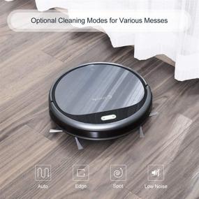 img 3 attached to 🧹 Coredy Robot Vacuum Cleaner: 1400Pa Super-Strong Suction for Hardwood Floors & Medium-Pile Carpets