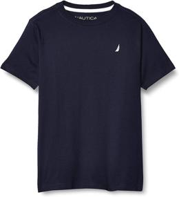 img 4 attached to Nautica Short Sleeve Solid Shirt: High-Quality Boys' Clothing and Stylish Tops, Tees & Shirts