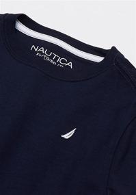 img 2 attached to Nautica Short Sleeve Solid Shirt: High-Quality Boys' Clothing and Stylish Tops, Tees & Shirts