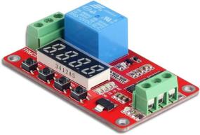 img 1 attached to 🏠 UCTRONICS DC 12V Programmable Time Delay Relay Module with LED Display for Smart Home Automation